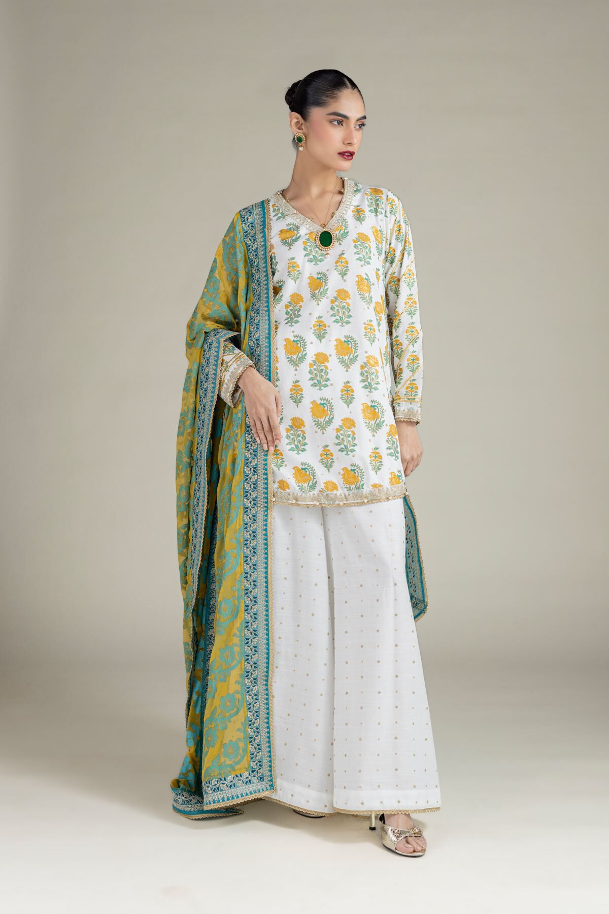 Buy Pants | 0.0 N/A | 25-10-10S4-01BA-VG_MULTI | Khaadi United States