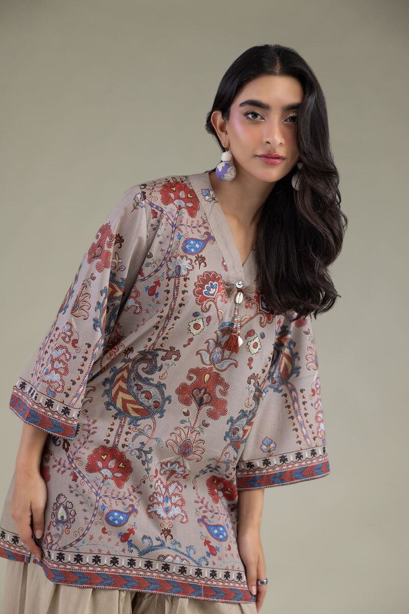 Printed | Cambric | Printed Floral Kurta | USD 35.00