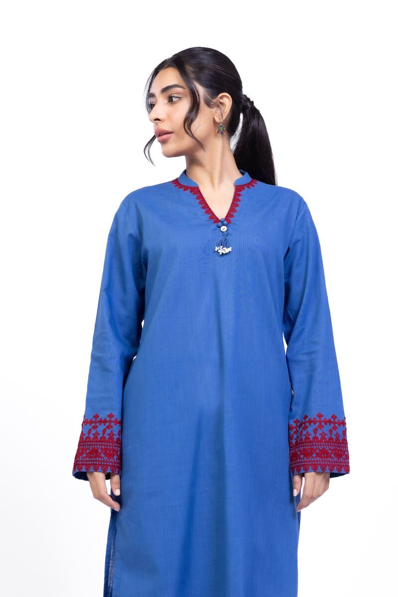 Embroidered | Heavy Textured Cotton | Kurta | USD 30.00