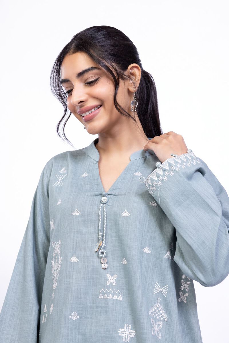 Embroidered | Heavy Textured Cotton | Kurta | USD 35.00