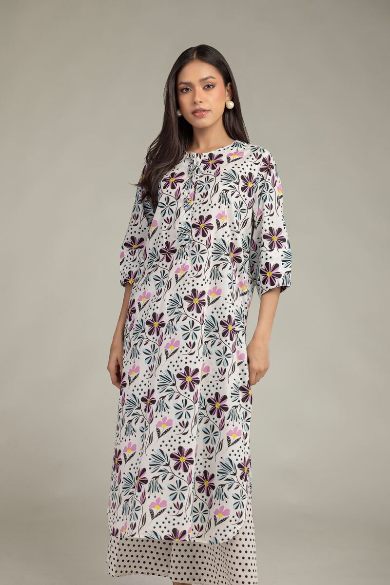 Printed | Cambric | Floral Cambric Kurta | USD 35.00