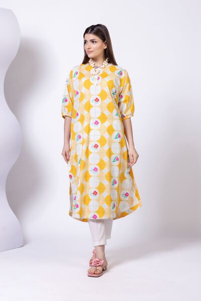 Printed | Crosshatch Poplin | Kurta | USD 12.50