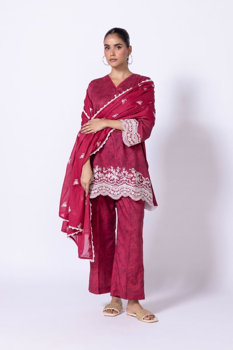 Embroidered | Lawn | Dupatta | null