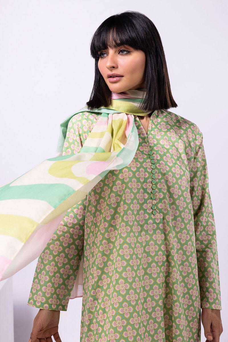Printed Lawn | Top Dupatta | Fabrics 2 Piece | null