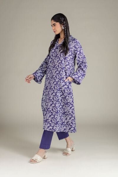 Printed | Khaddar | Pants | USD 5.10