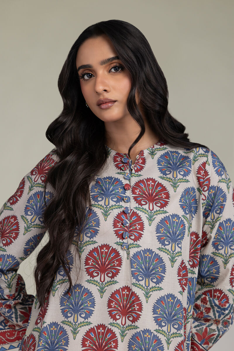 Printed | Cambric | Long Cambric Kurta | USD 35.00