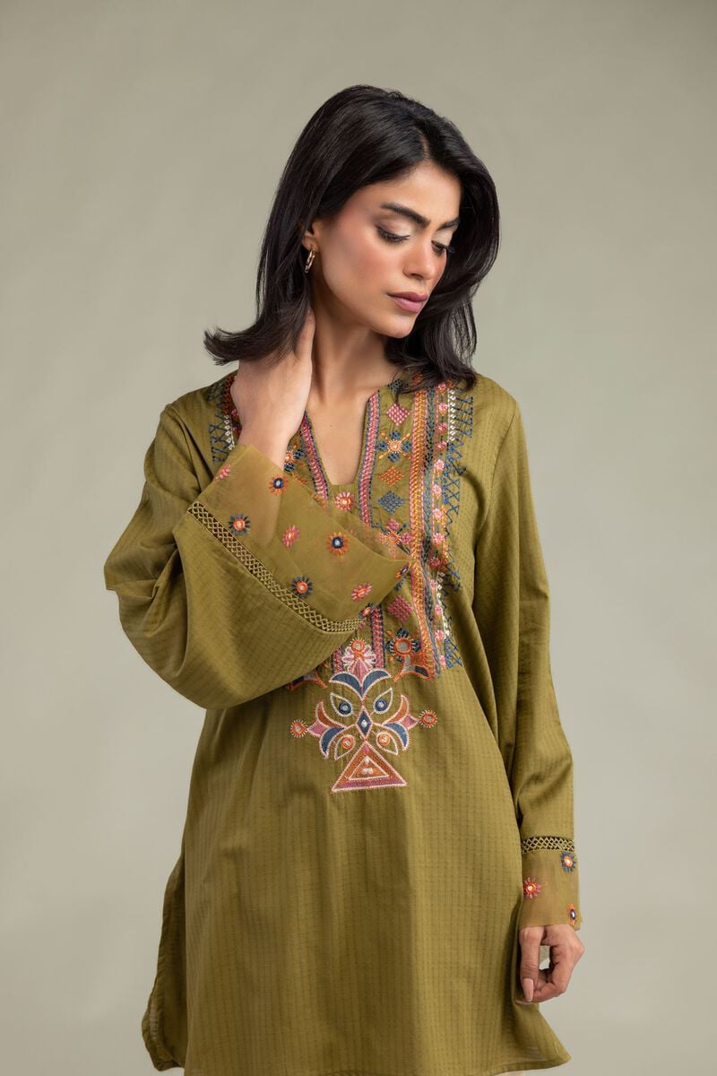 Embroidered | Cotton Dobby | Cotton Dobby Kurta | USD 40.00
