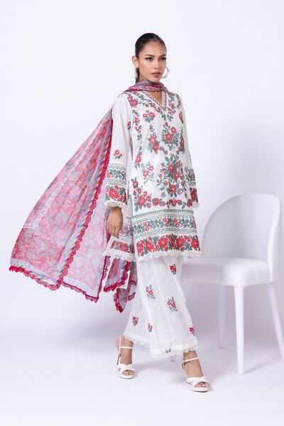 Embroidered | Cambric | Pants | USD 12.00