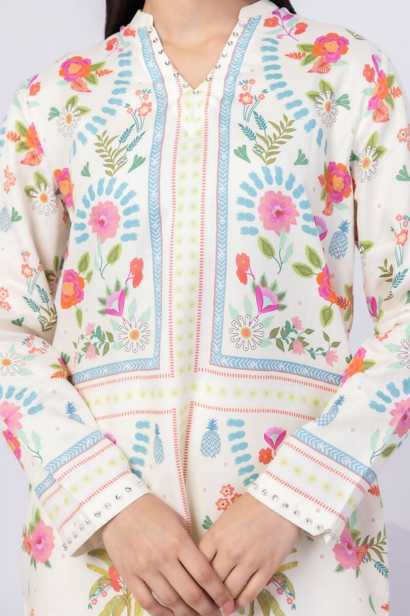 Printed | Thai Silk | Kurta | USD 20.00