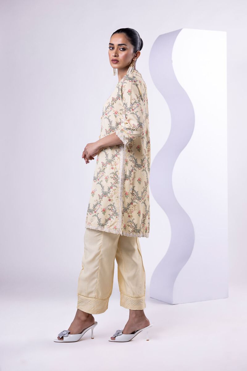 Embroidered | Russian Raw Silk | Kurta | null