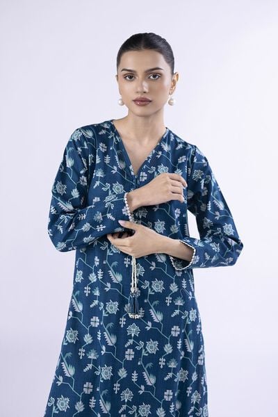 Printed | Crosshatch Poplin | Kurta | USD 25.00