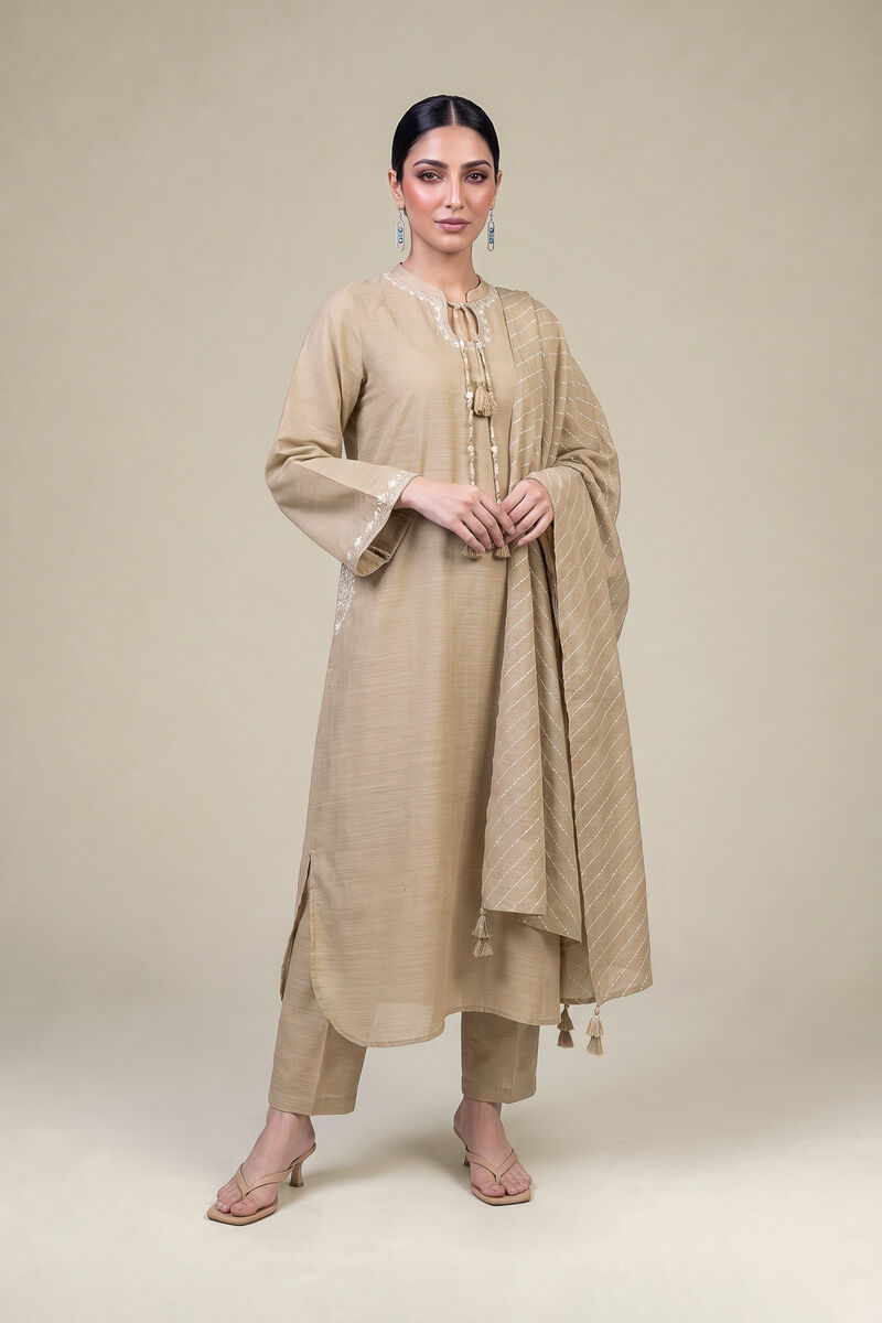 Embroidered | Light Khaddar | Solid Khaddar Pants | USD 30.00