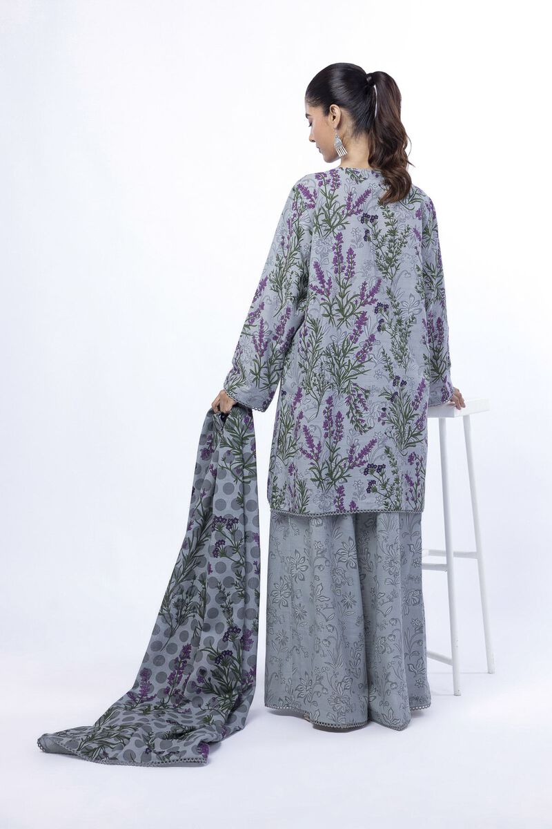 Printed | Light Khaddar | Tailored 3 Piece | USD 45.00