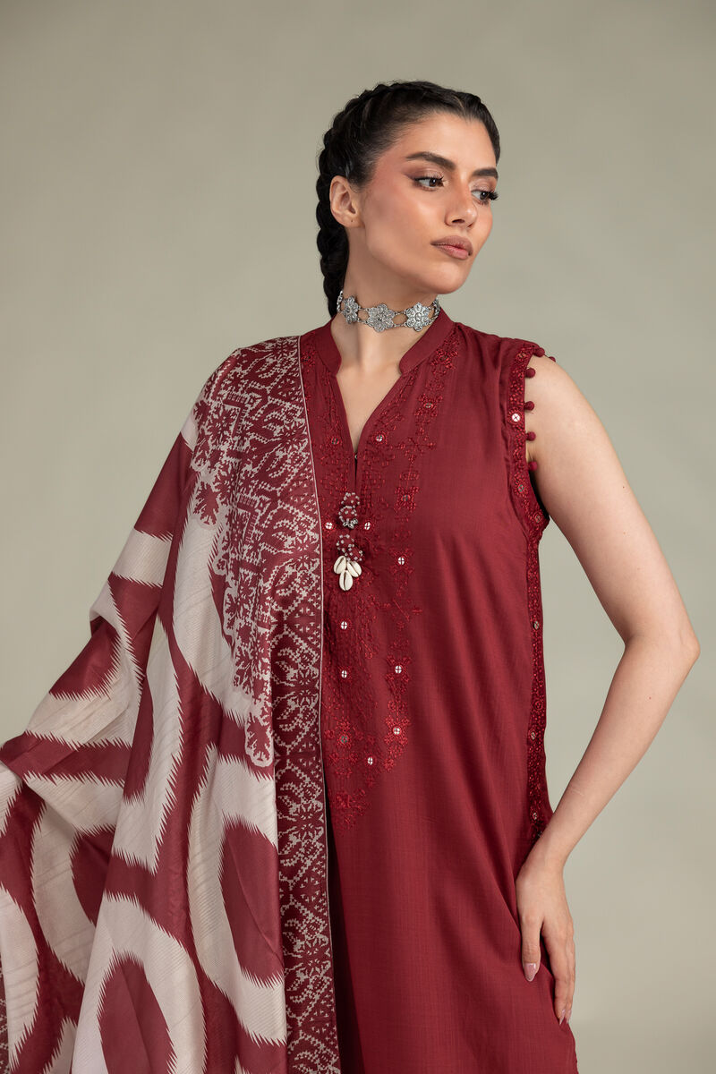 Embroidered | Polyester Silk | Polyester Silk Dupatta | USD 30.00