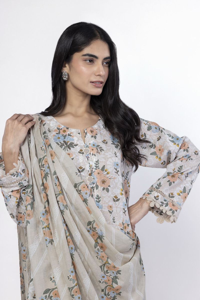 Embroidered | Lawn | Fabrics 3 Piece | USD 45.00