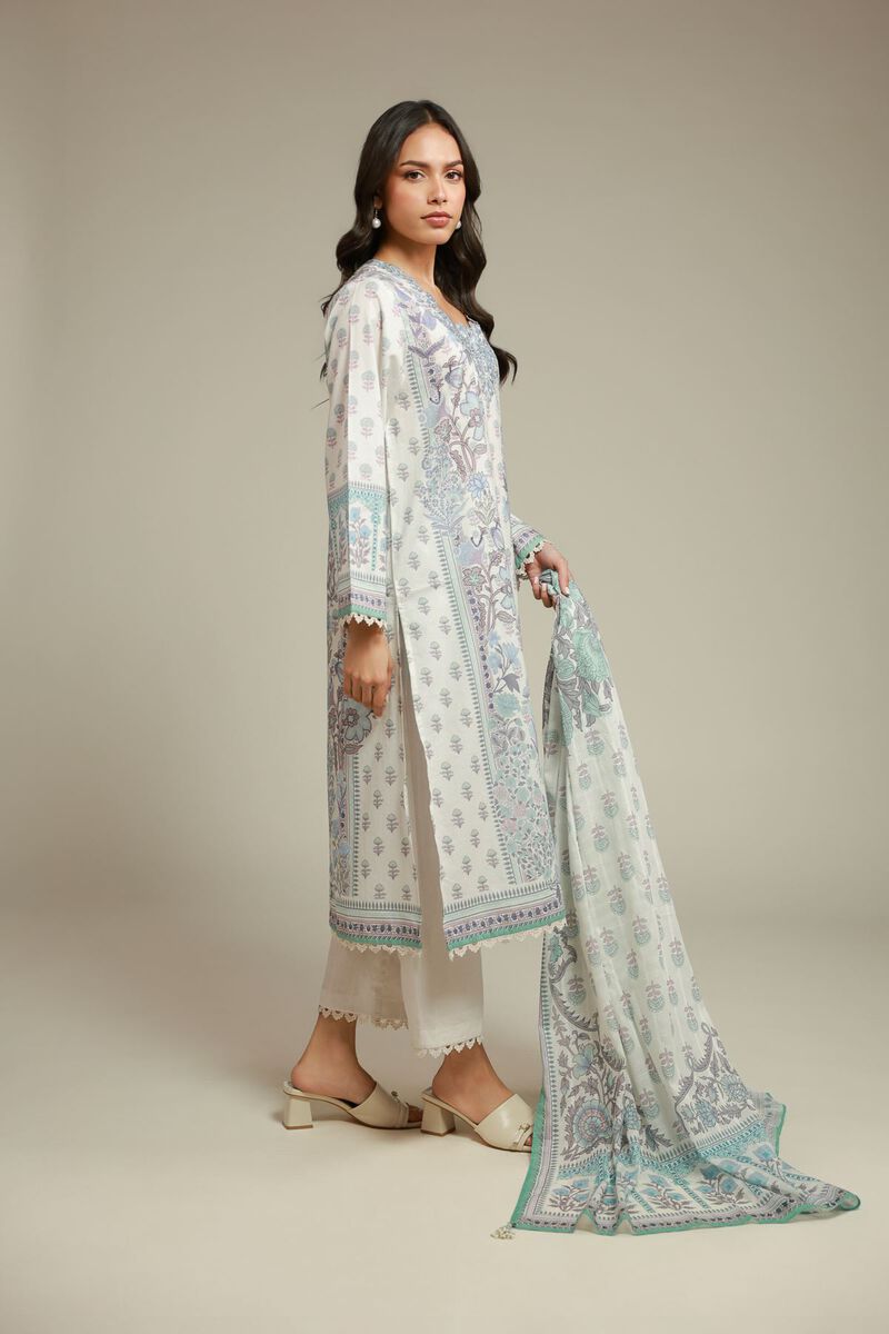 Embroidered | Textured Lawn | Tailored Lawn 3-Piece | USD 65.00