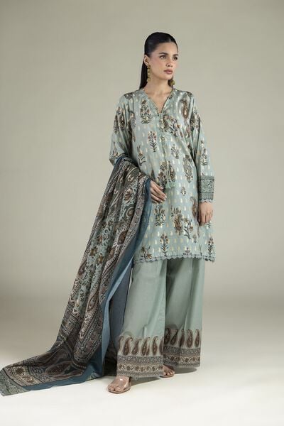 Printed | Jacquard | Tailored 3 Piece | USD 65.00