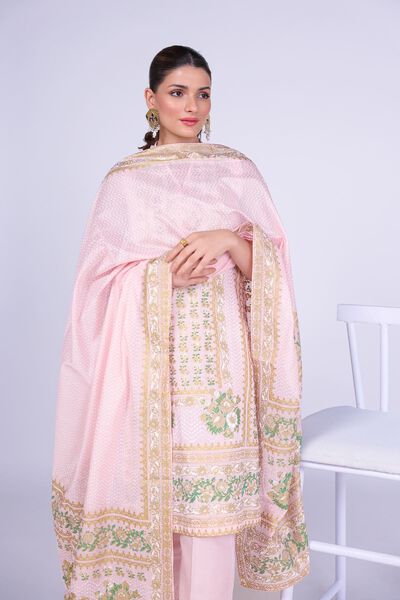 Printed | Cotton Net | Dupatta | USD 33.00