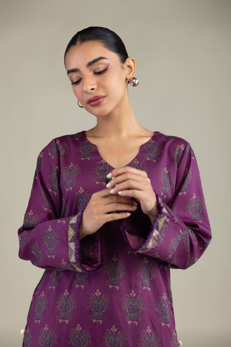 Printed | Textured Weave | Short Printed Kurta | USD 35.00