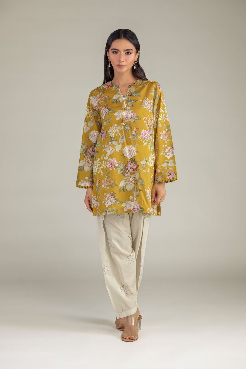 Printed | Cambric | Floral Cambric Kurta | USD 35.00
