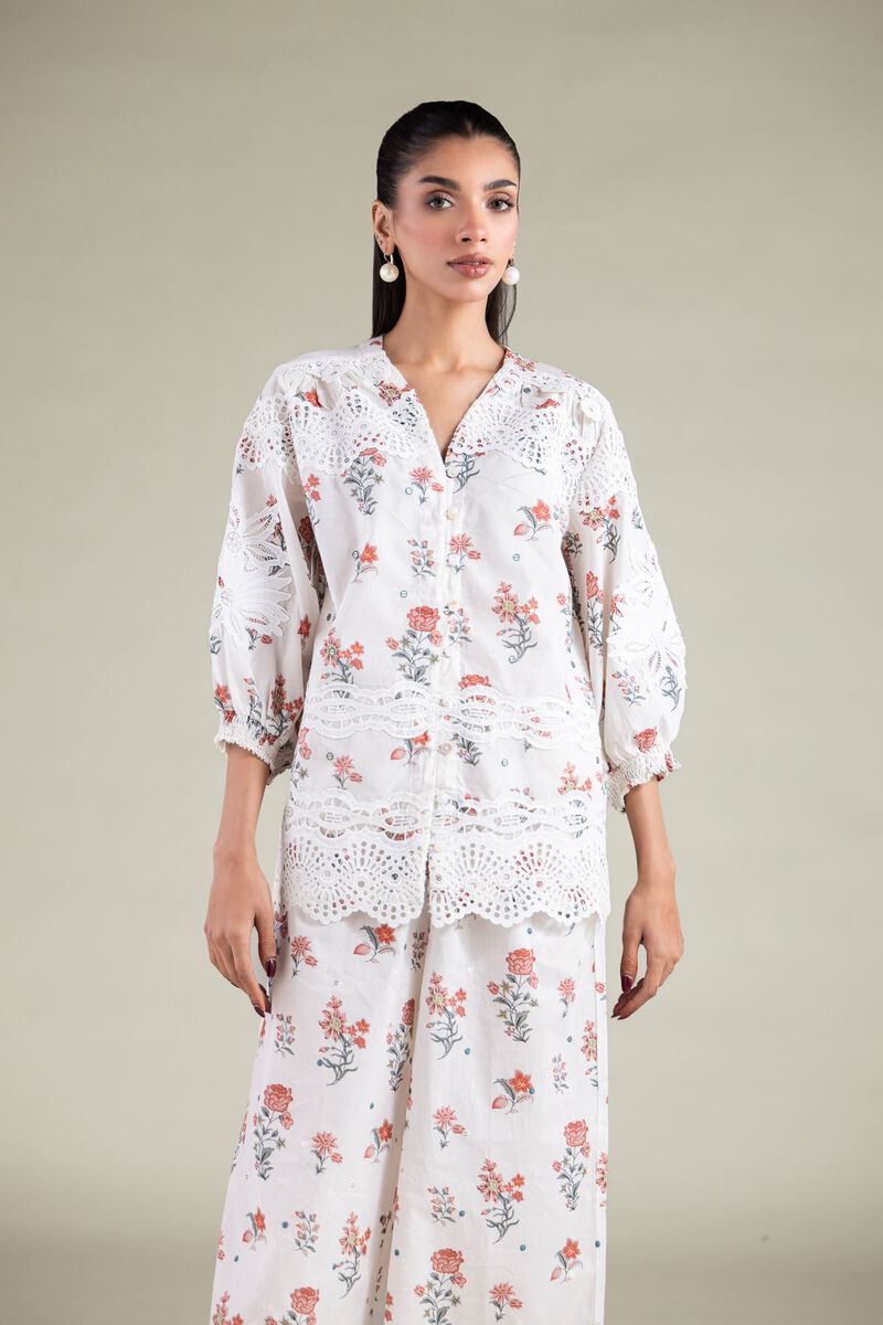 Embroidered | Cambric | Blouse | USD 35.00