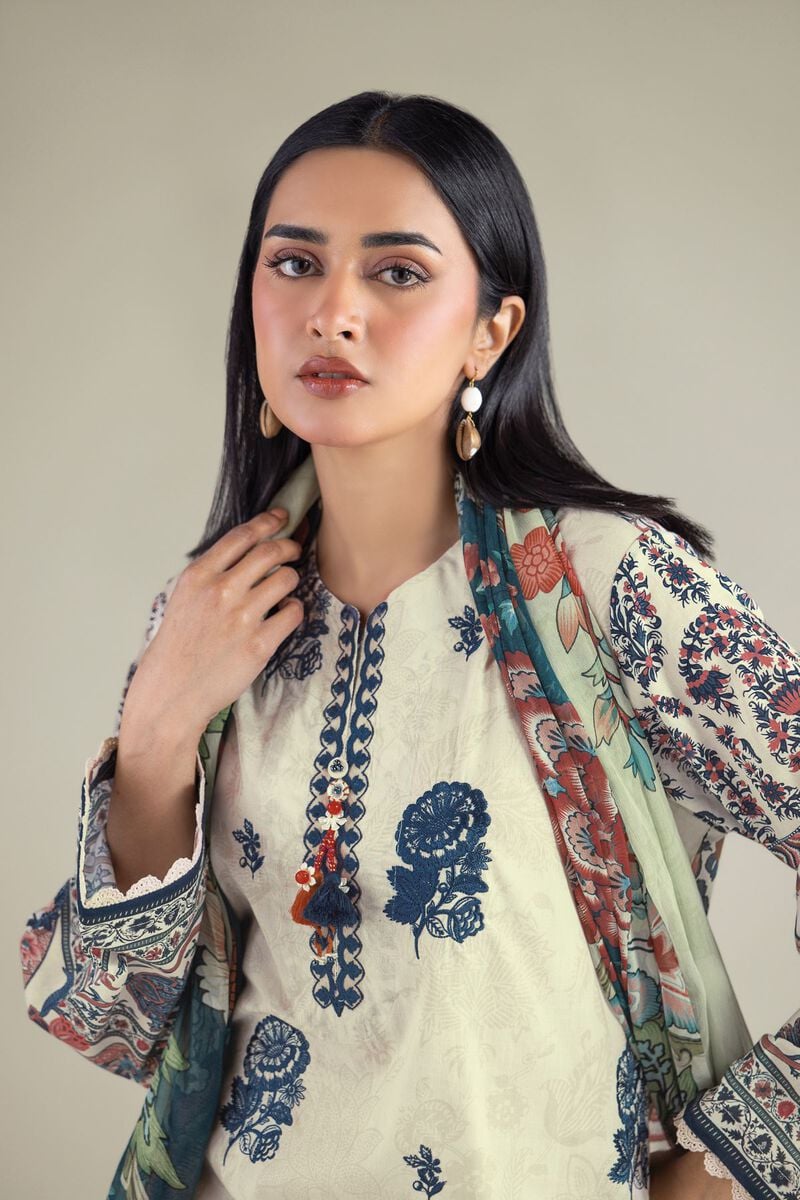 Embroidered | Textured Lawn | Lawn Tailored 3-Piece | USD 65.00