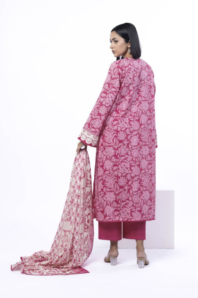 Printed | Cotton | Tailored 3 Piece | USD 22.50