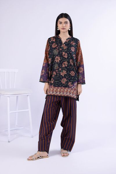 Printed | Dobby | Pants | USD 15.00