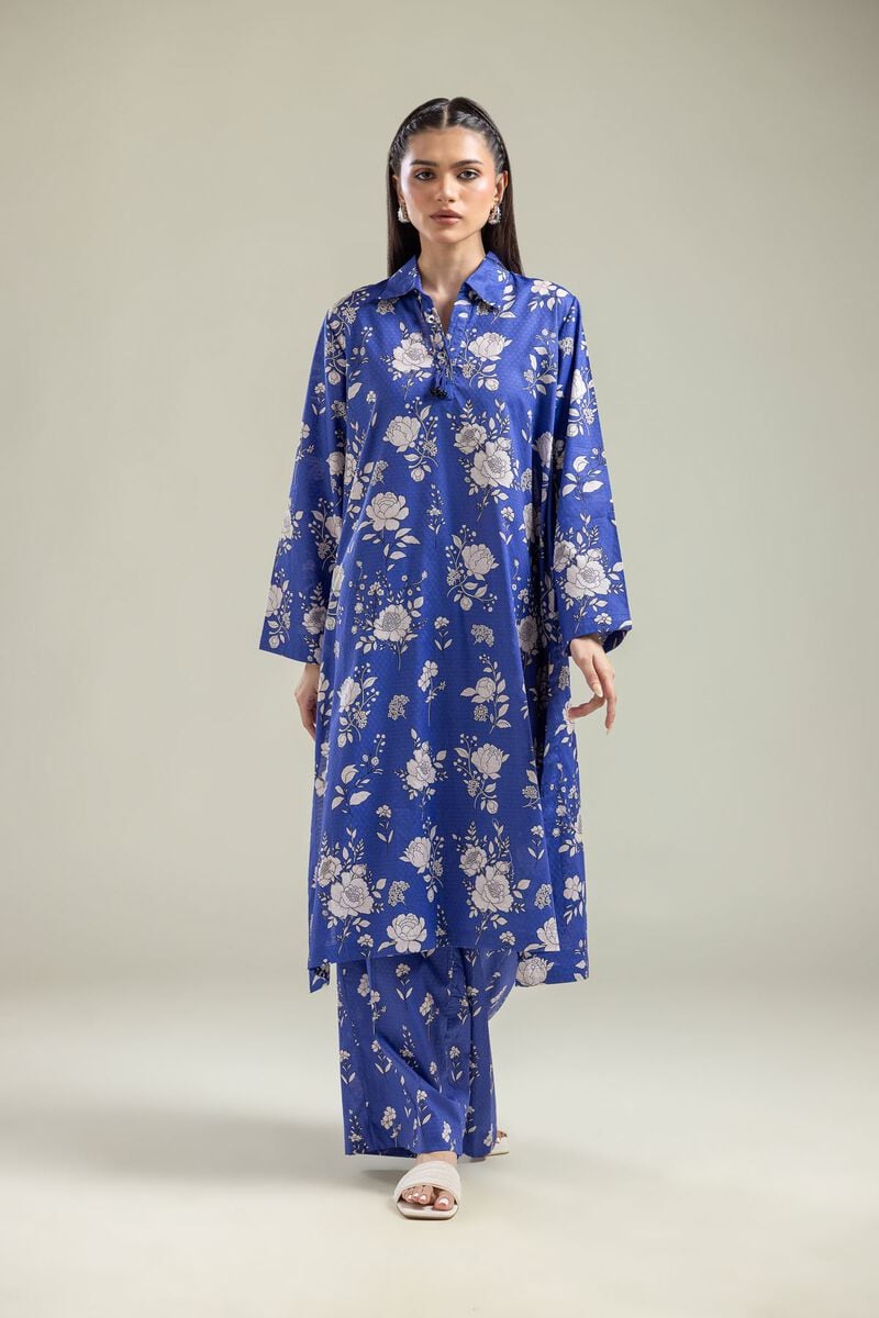 Printed | Cotton Dobby | Floral Cotton Pants  | USD 25.00
