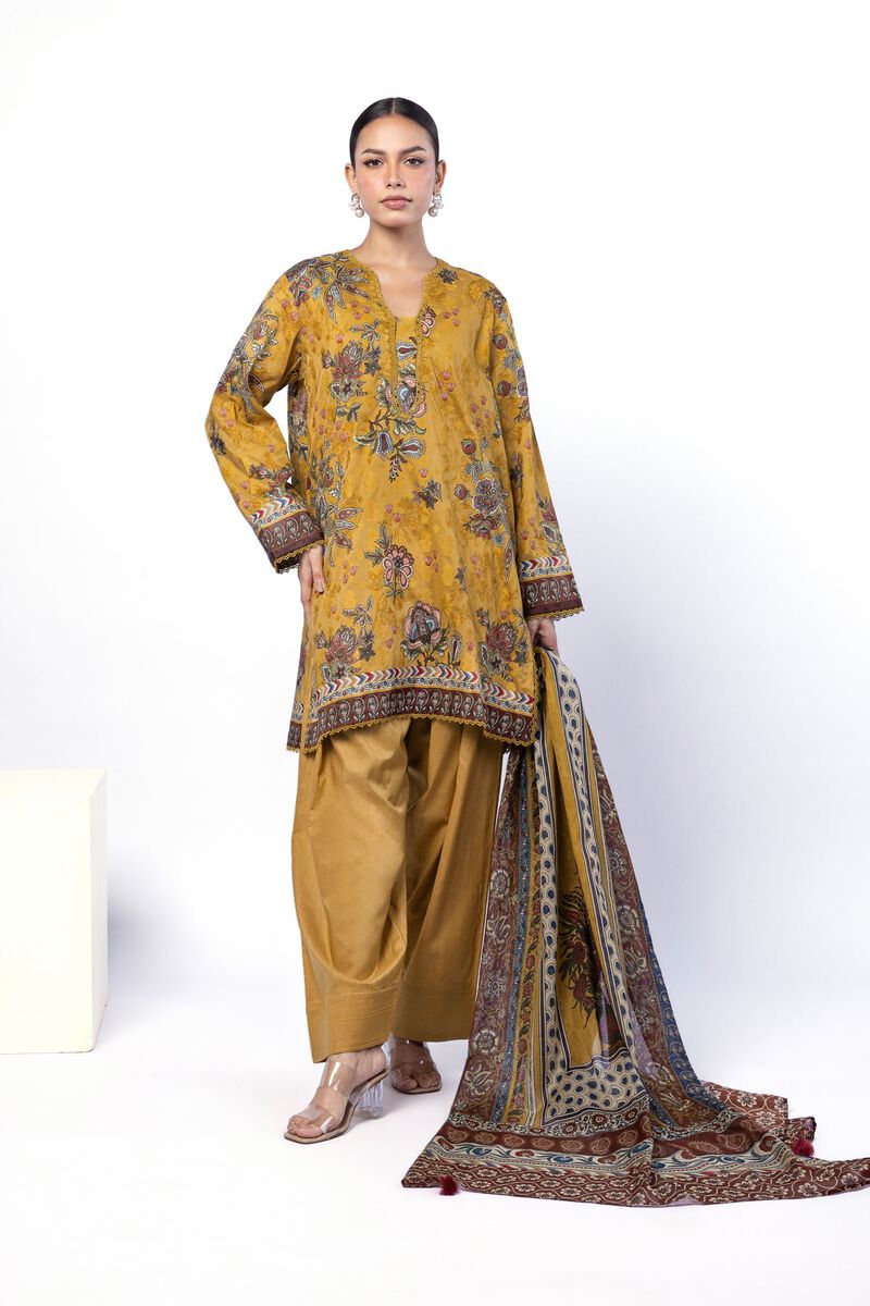 Printed | Broshia | Tailored 3 Piece | USD 39.00