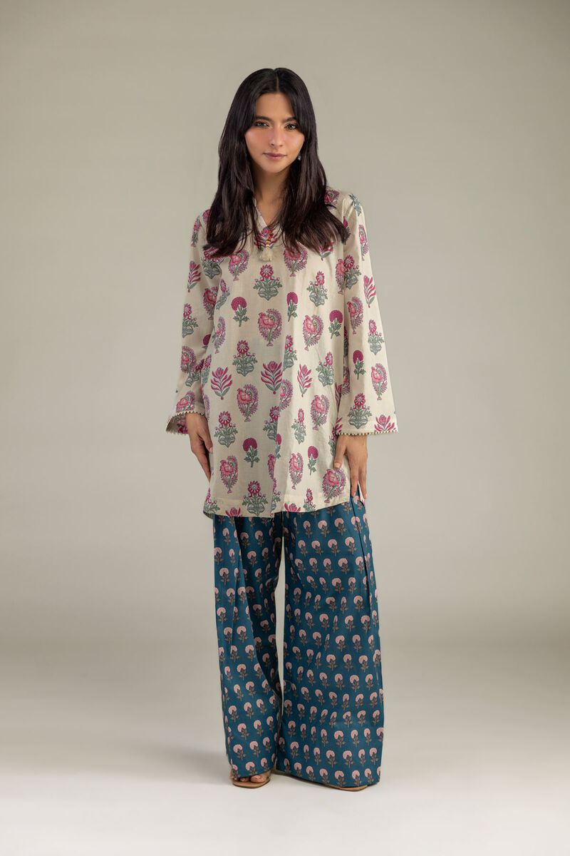 Printed | Cambric | Floral Cambric Kurta | USD 35.00