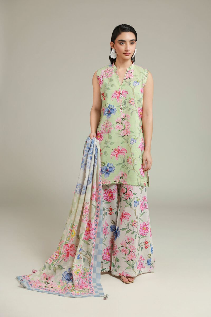 Printed | Messuri | Tailored 3 Piece | USD 60.00