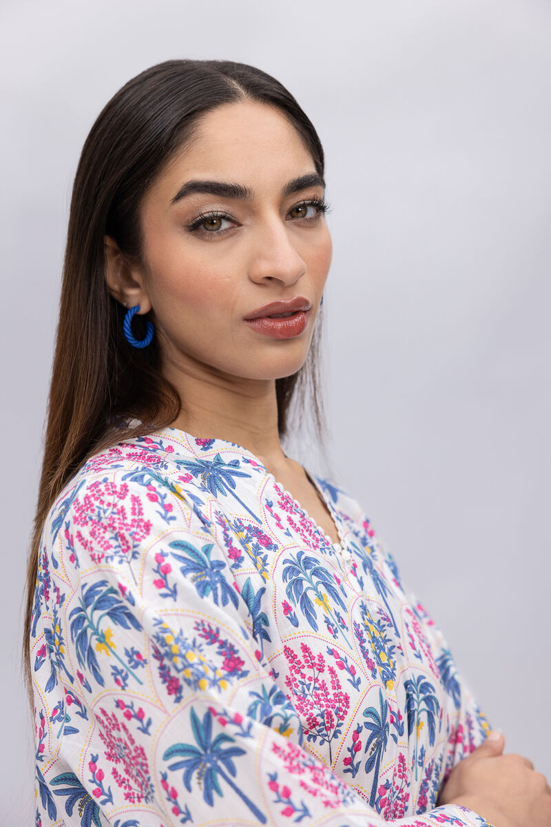 Printed | Crosshatch Poplin | Kurta | USD 7.50