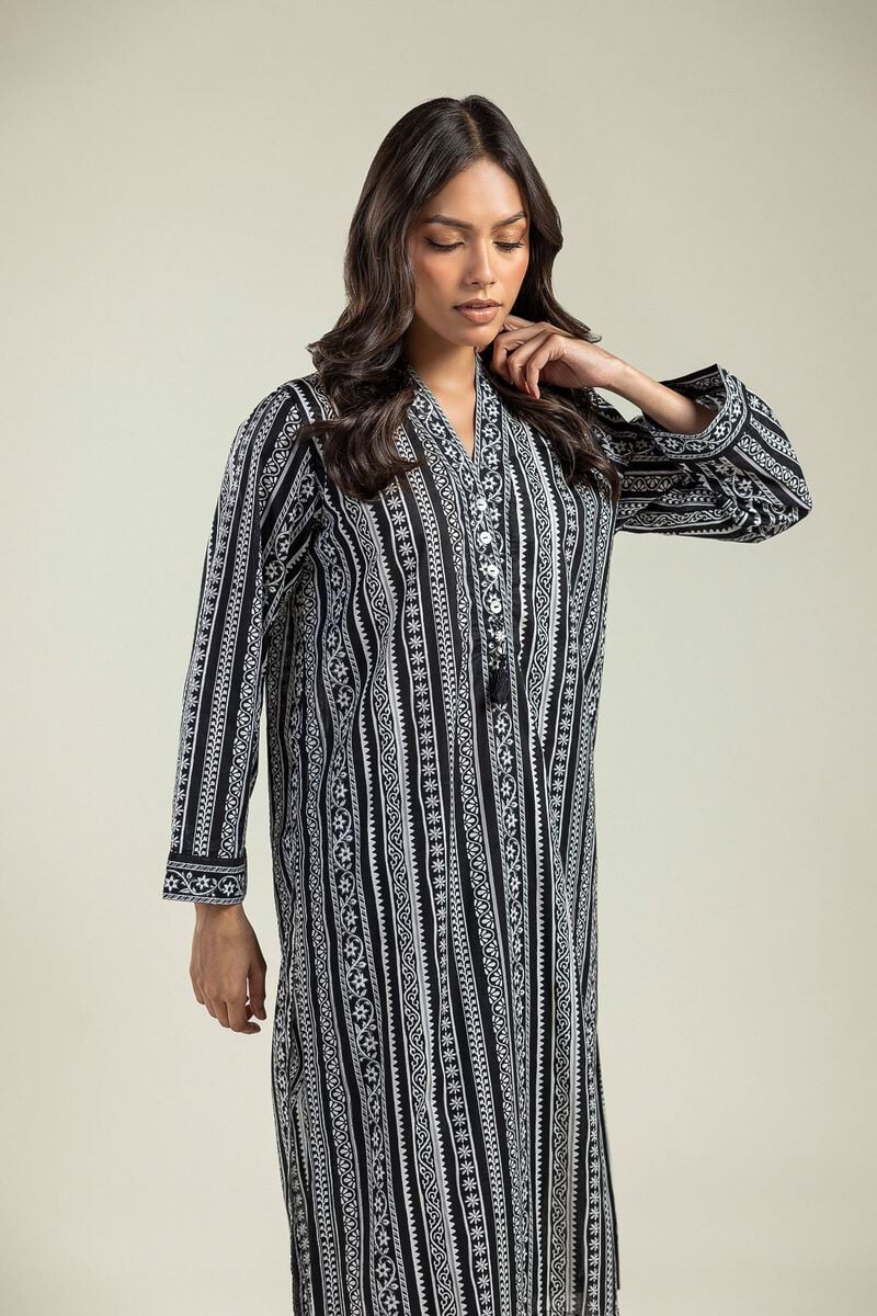 Printed | Cambric | Long Cambric Kurta | USD 35.00