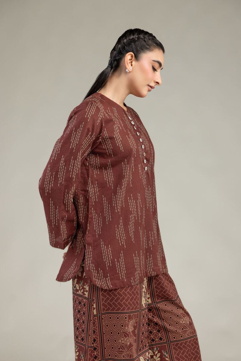 Printed | Cotton Dobby | Cotton Short Kurta | USD 30.00