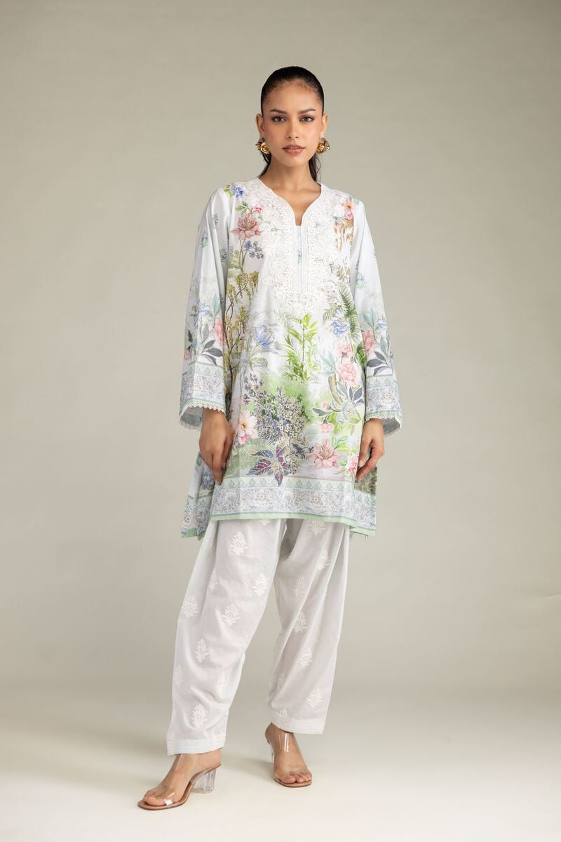 Embroidered | Cambric | Tailored 2 Piece | USD 55.00