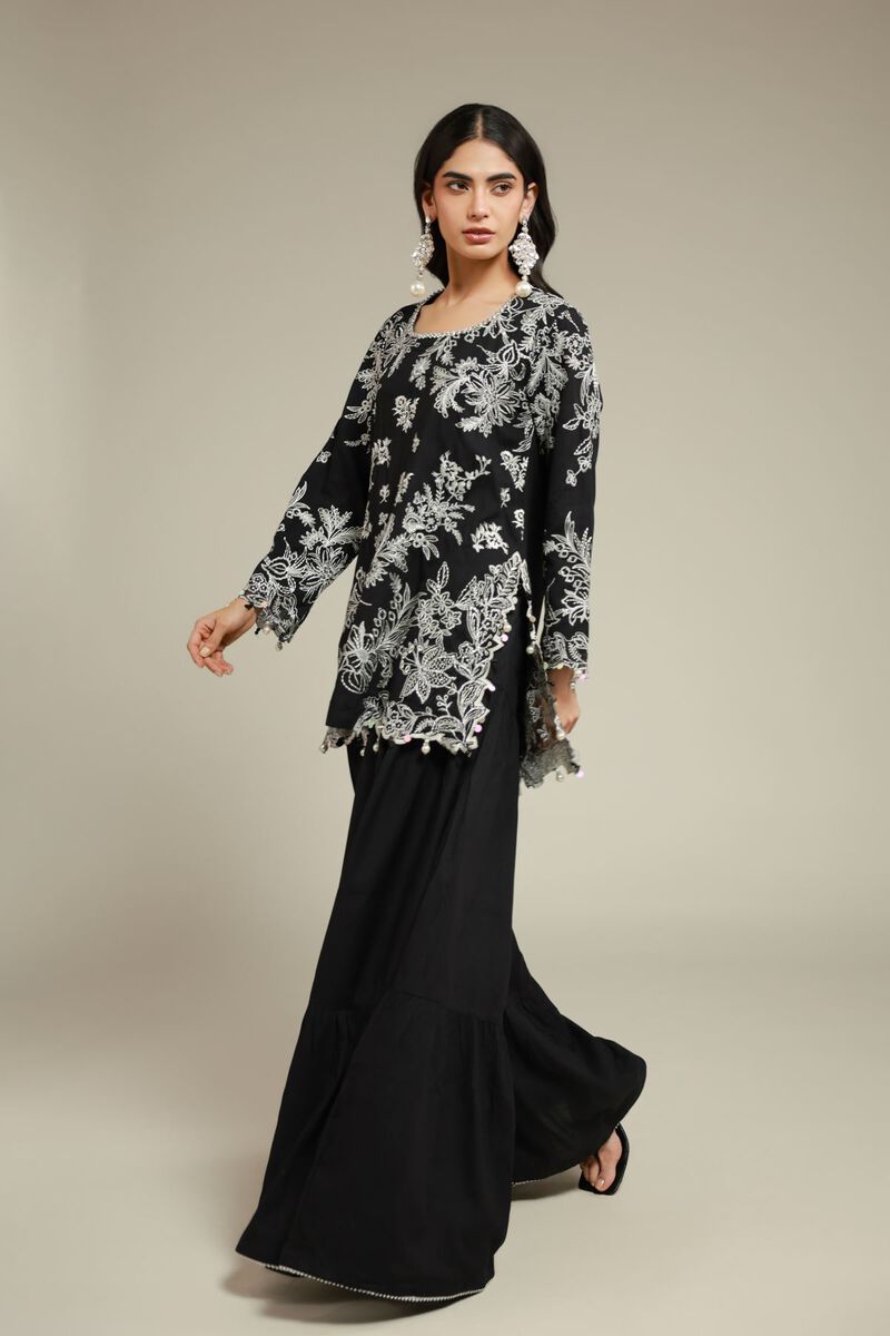 Embroidered | Raw Silk | Kurta | USD 65.00