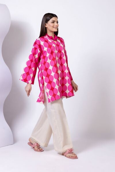 Printed | Crosshatch Poplin | Pants | USD 7.50