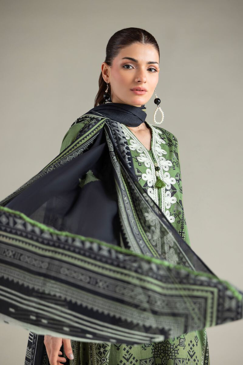 Embroidered | Lawn | Tailored 3-Piece Lawn | USD 60.00