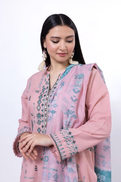 Embroidered | Cotton | Tailored 3 Piece | USD 35.00