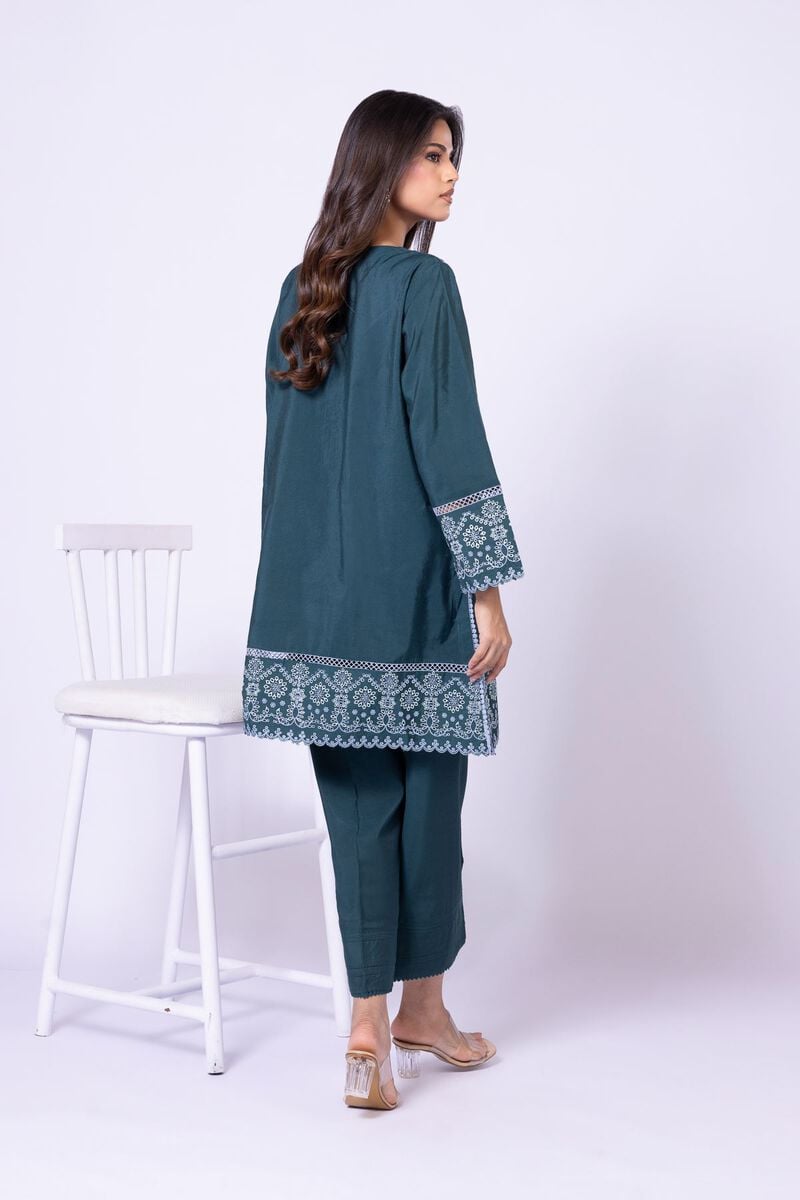 Embroidered | Dull Raw Silk | Kurta | USD 25.00