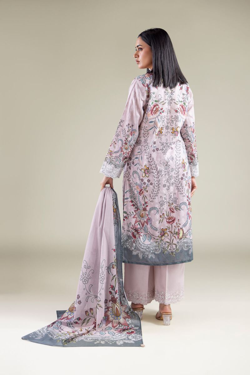 Embroidered | Broshia | Broshia 3-Piece Tailored | USD 75.00