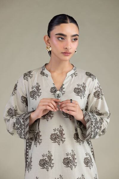 Printed | Cambric | Floral Longline Kurta | USD 35.00