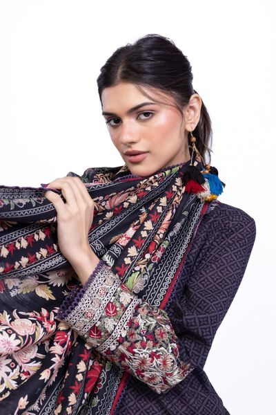 Printed | Textured Cotton | Dupatta | USD 22.00