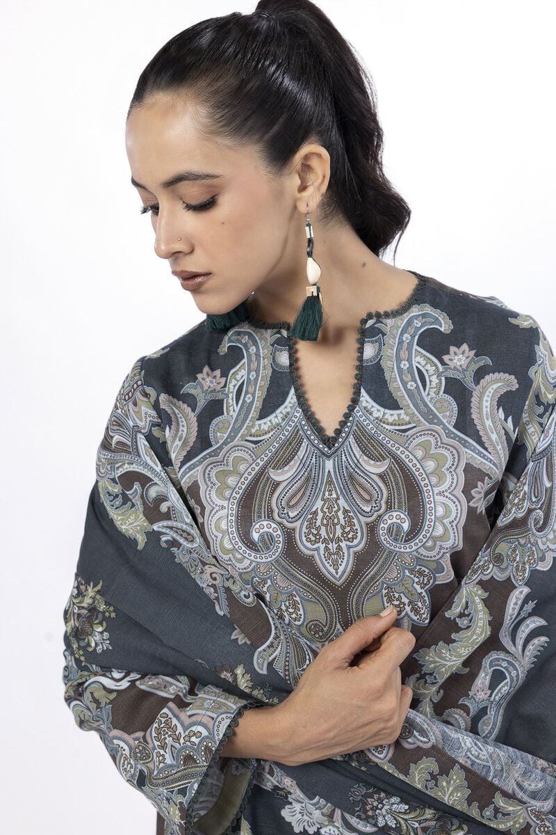 Embroidered | Light Khaddar | Tailored 3 Piece | USD 50.00