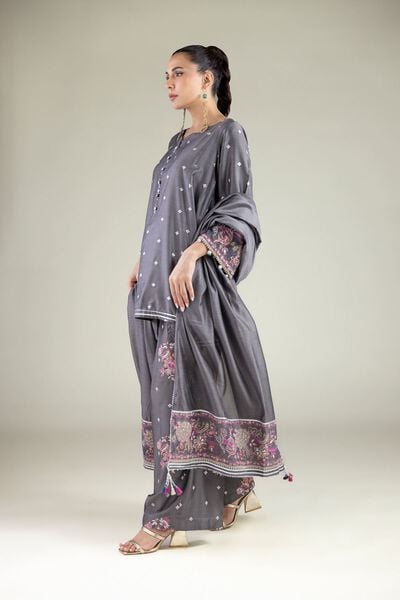 Embroidered | Raw Silk | Kurta | USD 55.00
