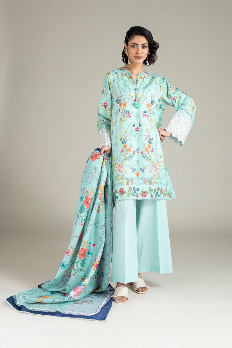 Printed | Jacquard | Tailored 3 Piece | USD 70.00