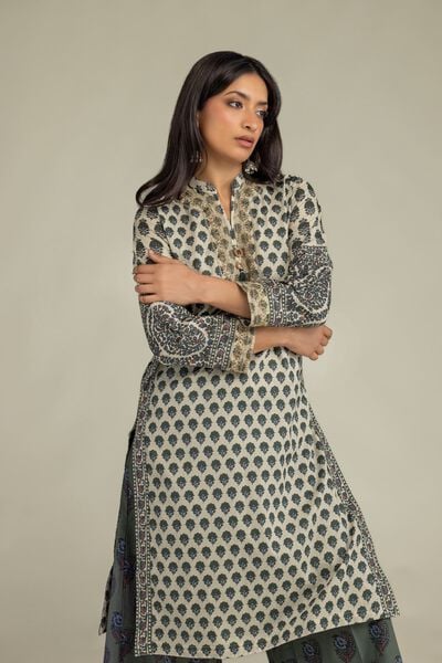 Embroidered | Cambric | Printed Cambric Kurta | USD 35.00