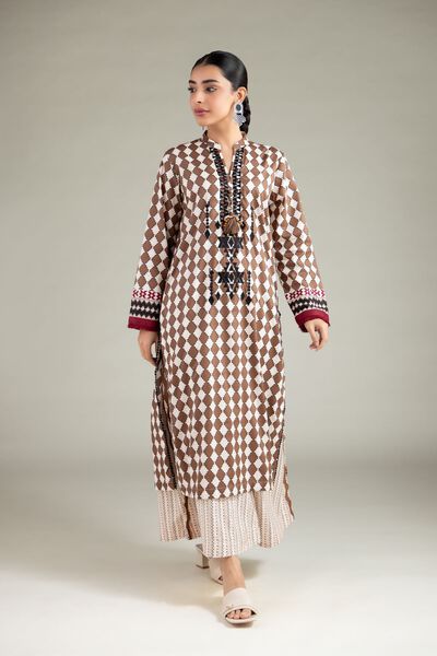 Embroidered | Cotton Viscose | Pants | USD 30.00