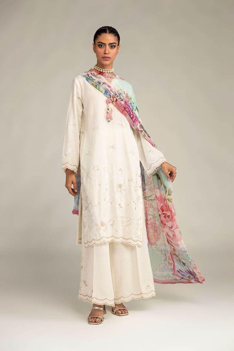 Embroidered | Mesuri | Mesuri Floral Dupatta | USD 30.00